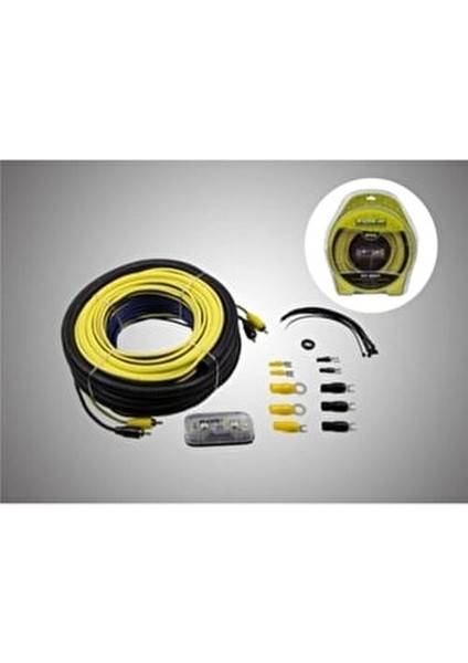 Shopmxs Xy-6kıt 6ga Profesyonel Oto Anfi Kablo Kiti Stardesingd 1017785