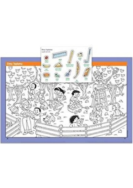 Dikkat Güçlendirme Sticker Hidden Pictures - Macera Puzzle 2'li Seri fiyatları