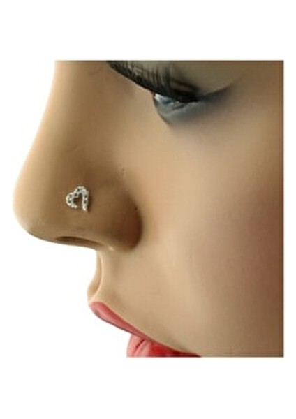 925 Ayar Gümüş Zirkon Taşlı Boş Kalp Hızma Kadınlar İçin Şık Aksesuar fiyatları