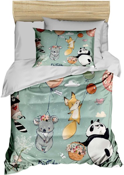 Yenidoğan Kız / Erkek Unisex Bebek Nevresim Takımı &#37;100 Pamuklu Sevimli Hayvanlar fiyatları