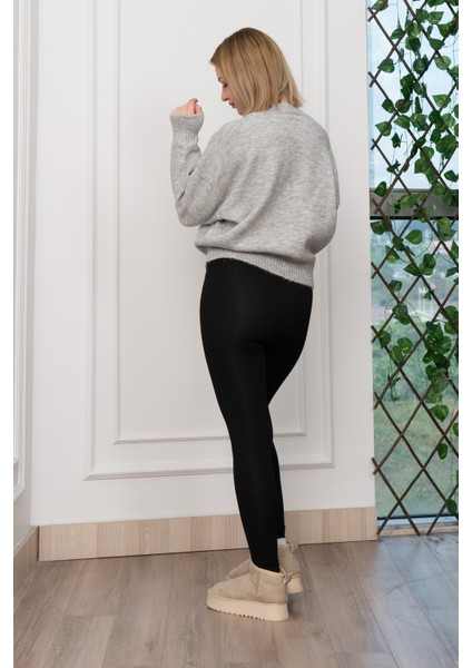 Yuvarlak Yaka Yumoş Triko Kazak 258181 fırsatları