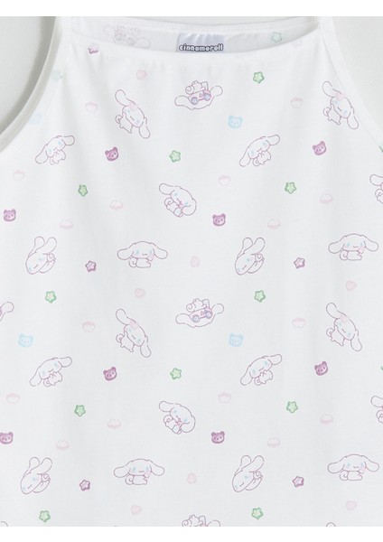 Yeni Sezon Hello Kitty Baskılı Kare Yaka Kız Çocuk Atlet 2'li modelleri