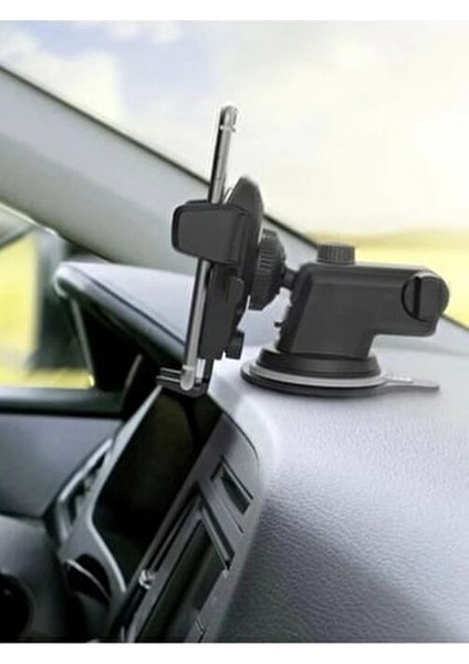 Araç Içi Telefon Tutucu Vantuzlu Jelli 360 Derece Çok Fonksiyonlu Araba Aksesuarı Torpido Cam Tutucu