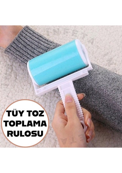 Yıkanabilir Tüy ve Toz Toplama Rulosu Yeni Nesil