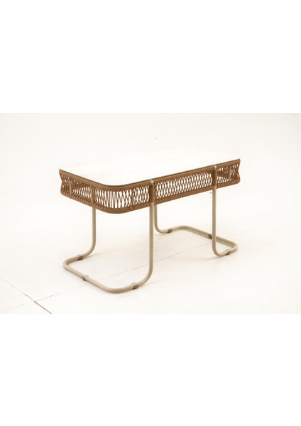 Santorini Mini Bahçe Balkon Oturma Grubu (2+1+1+Masa)