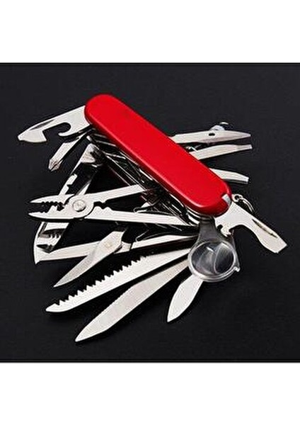 Çok Fonksiyonlu Krom Paslanmaz Isviçre Çakısı - AISI316 modelleri