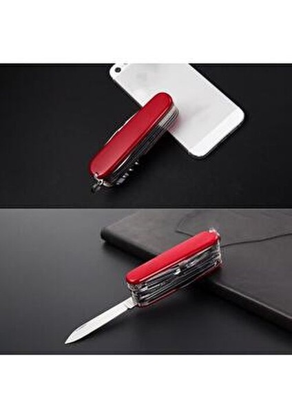 Çok Fonksiyonlu Krom Paslanmaz Isviçre Çakısı - AISI316 indirimleri