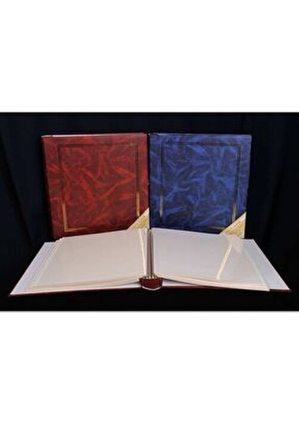 Aledo 50 Yaprak (100 Sayfa] 31X32 cm Manyetik Yapışkanlı Fotoğraf Albümü(Mavi) 50315 fırsatları