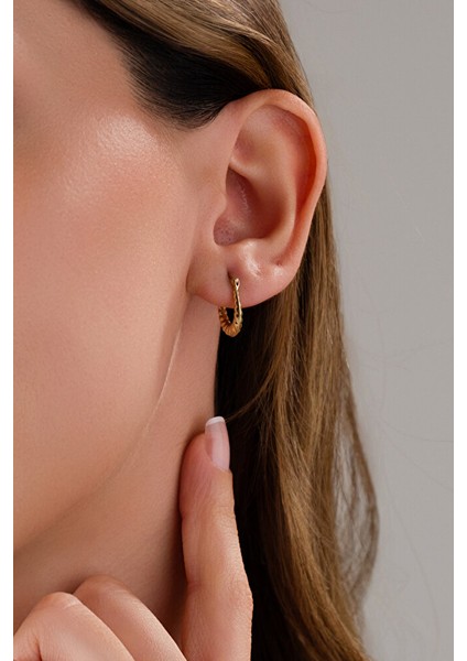 14 Ayar Altın Zarif Midye Küpe fiyatları