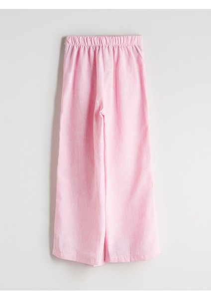 Yeni Sezon Beli Lastikli Kız Çocuk Pantolon fırsatları