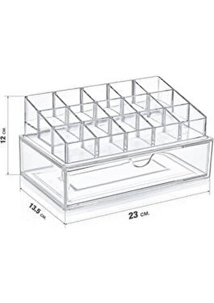 Çekmeceli Manikür Seti Düzenleyici Çekmeceli Makyaj Organizeri Oje Standı Oje Düzenleyici Organizer fiyatları