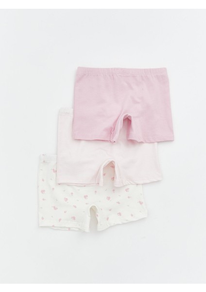 Yeni Sezon Beli Lastikli Kız Çocuk Boxer 3'lü fiyatları
