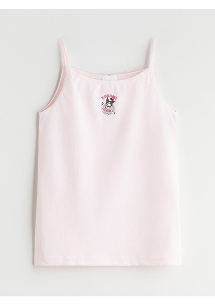 Yeni Sezon Kare Yaka Kuromi Baskılı Kız Çocuk Atlet 2'li fiyatları