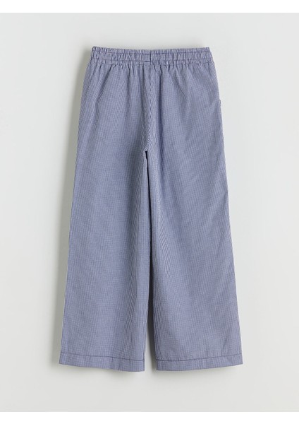 Yeni Sezon Beli Lastikli Ekose Kız Çocuk Pantolon fiyatları