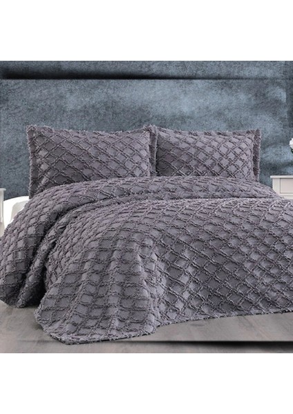 Harem Serisi Şönil Yatak Örtüsü Takımı Çift Kişilik 240X260 cm + 2 Yastık Kılıfı