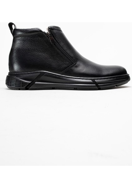 Hakiki Deri, Kürklü, Flotter Gerçek Deri, Erkek Bağcıksız Fermuarlı Bot modelleri