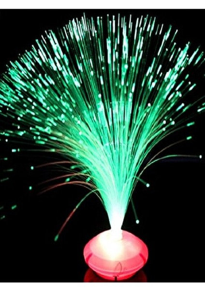 Yılbaşı Işıkları Fiber Optik Gece Lambası LED Işıklı Fiber Ufo Lamba Renkli Pilli LED Işık modelleri