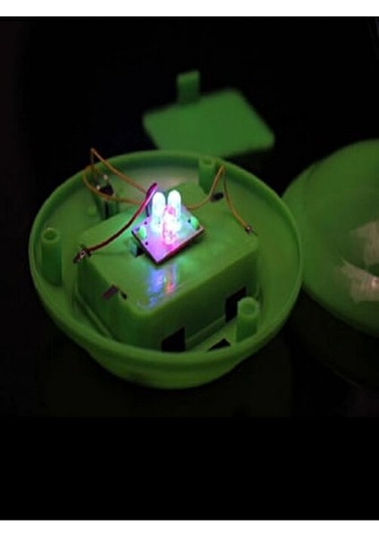 Yılbaşı Işıkları Fiber Optik Gece Lambası LED Işıklı Fiber Ufo Lamba Renkli Pilli LED Işık