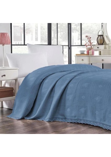 %100 Pamuklu Çift Kişilik Pike – 220X240 cm