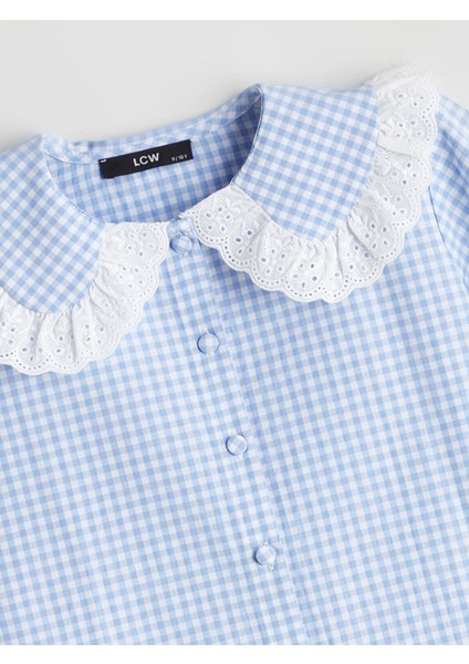 Yeni Sezon Bebe Yaka Ekose Kız Çocuk Gömlek fiyatları