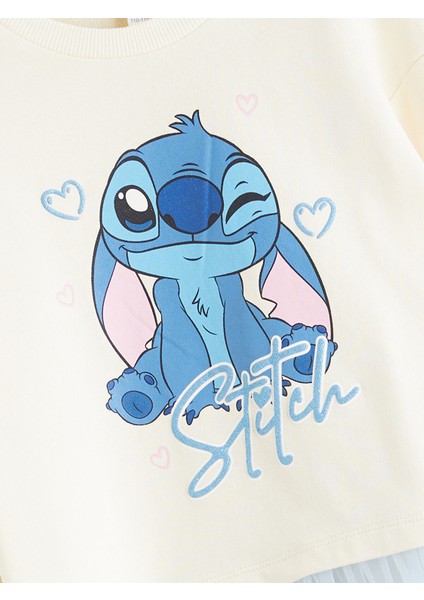 Yeni Sezon Bisiklet Yaka Stitch Baskılı Kız Çocuk Sweatshirt fiyatları