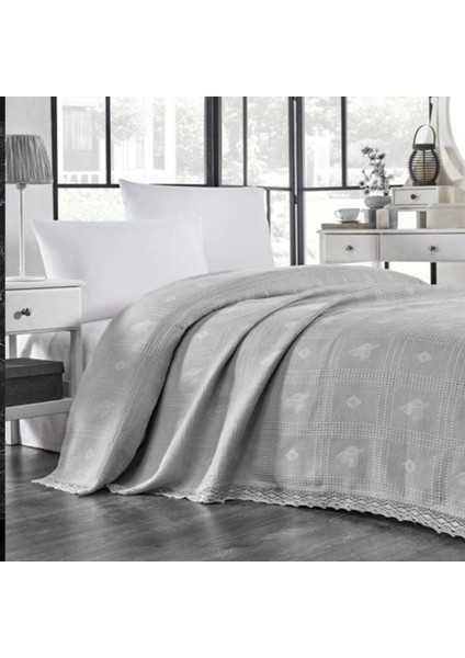 %100 Pamuklu Çift Kişilik Pike – 220X240 cm
