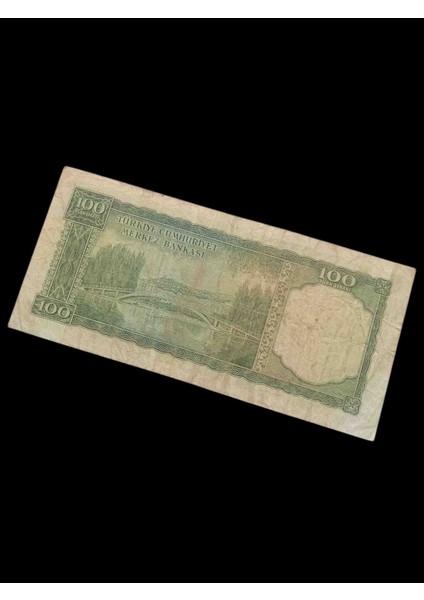 5. Emisyon 100 Türk Lirası Kağıt Koleksiyon Para Hobi Hediye Antika Darpane fiyatları