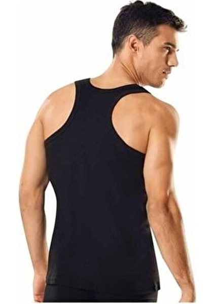 6'lı Seher Ribana Sporcu Rambo Spor Erkek Atlet Siyah