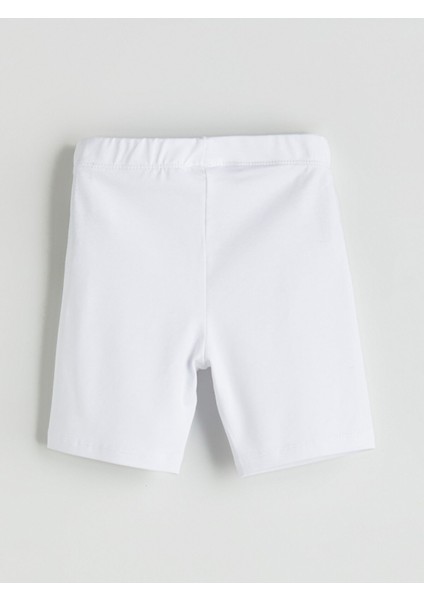 Yeni Sezon Beli Lastikli Kız Çocuk Kısa Tayt modelleri