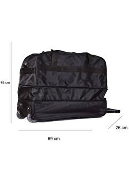 Orta Boy Valiz Tekerlekli Körüklü Yer Kaplamayan Tasarım 60CM modelleri