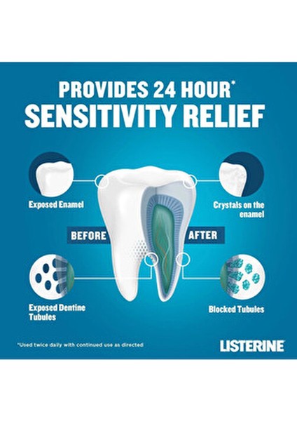 Hassasiyet Için Geliştirilmiş Koruma Ağız Bakım Suyu 500 ml fırsatları