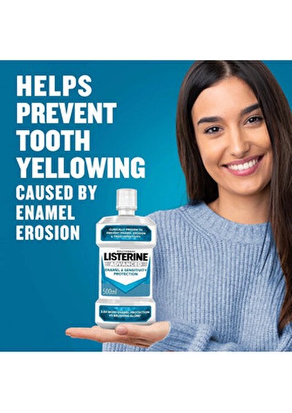 Hassasiyet Için Geliştirilmiş Koruma Ağız Bakım Suyu 500 ml