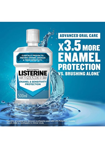 Hassasiyet Için Geliştirilmiş Koruma Ağız Bakım Suyu 500 ml