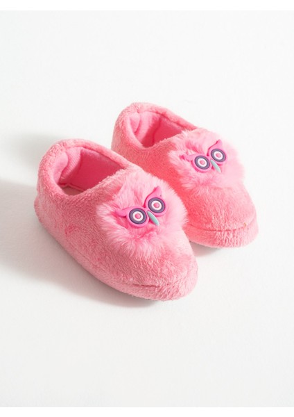 Kız Çocuk Panduf Ev Patiği Pamuk Astarlı Baykuş Figür Ev Kreş Ayakkabısı Sevimli Baykuş fırsatları