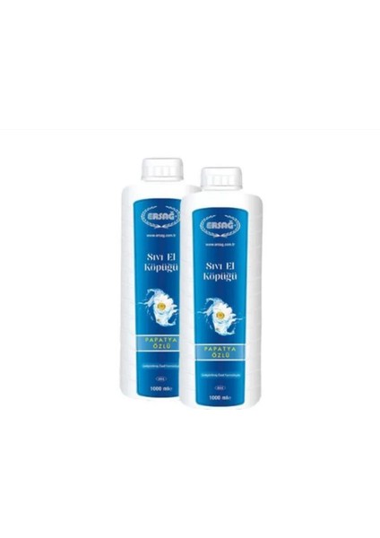 Papatya Özlü Sıvı El Köpüğü (Aparatsız) 1000 ml x 2ADET