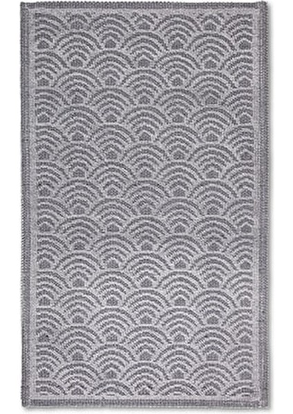 Shell Doğal Pamuklu 2'li Banyo Kilim Seti 60X100 50X60 cm Gri fiyatları