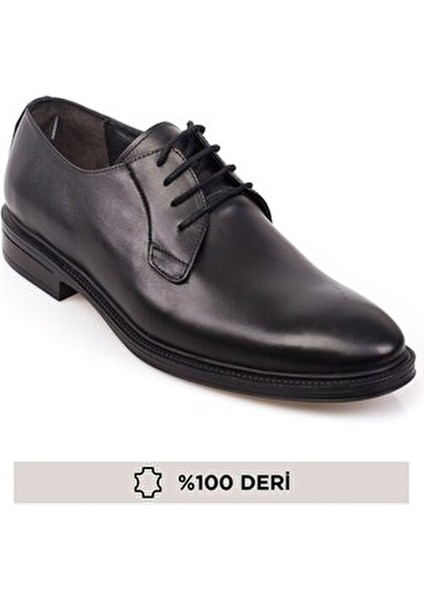 Hakiki Deri Erkek Ayakkabı Ortopedik Kauçuk Tabanlı Klasik