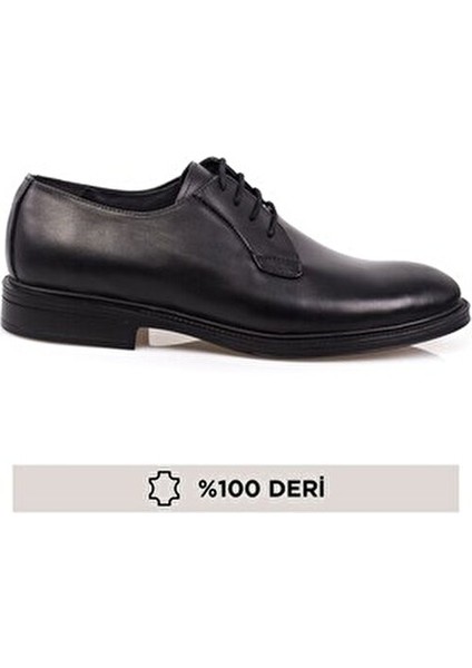 Hakiki Deri Erkek Ayakkabı Ortopedik Kauçuk Tabanlı Klasik