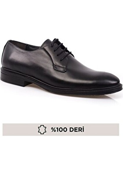 Hakiki Deri Erkek Ayakkabı Ortopedik Kauçuk Tabanlı Klasik