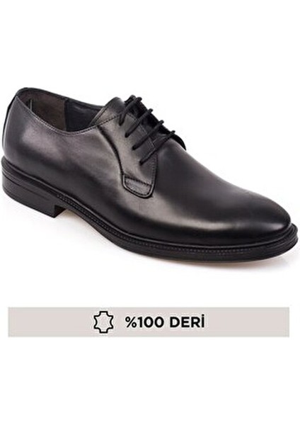Hakiki Deri Erkek Ayakkabı Ortopedik Kauçuk Tabanlı Klasik