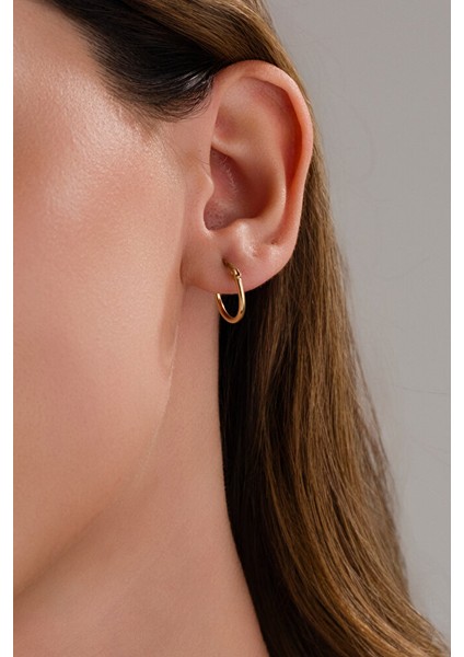 14 Ayar Altın S Boy Zarif Soft Halka Küpe fiyatları