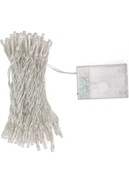 Yılbaşı Işığı 20 Ledli 3 Metre Pilli Dekoratif Şeffaf Kablolu Süs LED modelleri