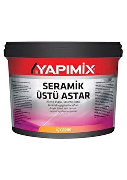 Seramik Üstü Seramik Uygulama Astar 3 kg