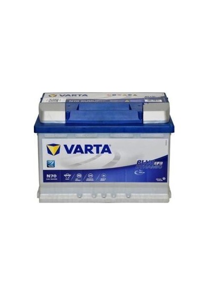 Akü 12V 70 Ah Amper 760A Start-Stop Efb N70 2025 Üretim