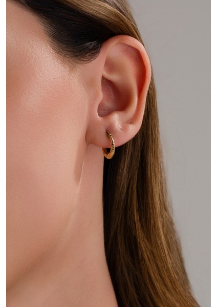 14 Ayar Altın Balmumu Model Halka Küpe fiyatları