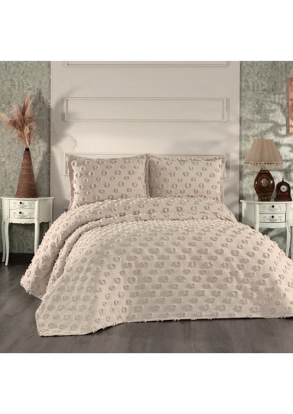 Harem Serisi Şönil Yatak Örtüsü Takımı Çift Kişilik 240X260 cm + 2 Yastık Kılıfı