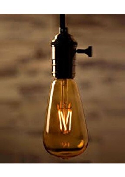 Dekoratif Retro Rustik Ampül E27 Standart Duy 220V Ev Cafe Aplik Abajur Tavan Ampülü St-64 fiyatları