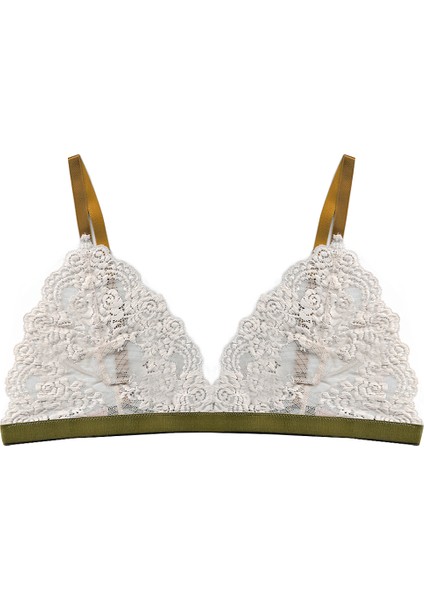 Essential Nude Kadın Dantelli Bralet Sütyen