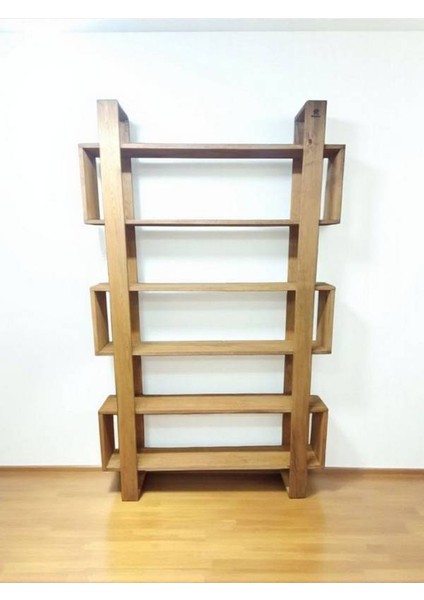 Elawoodworking Ahşap Kitaplık 200 x 80CM fiyatları