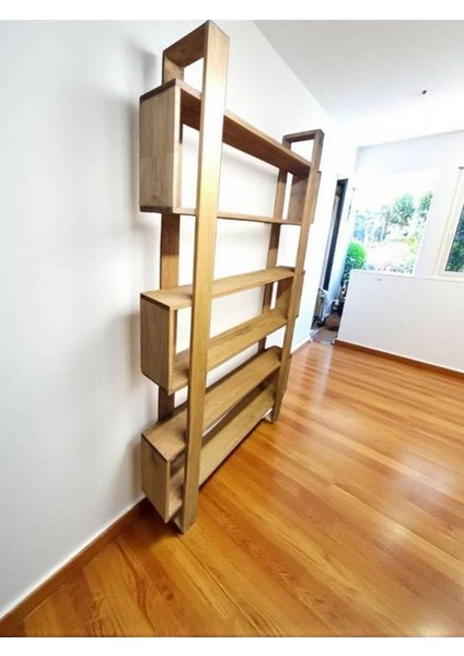 Elawoodworking Ahşap Kitaplık 200 x 80CM modelleri